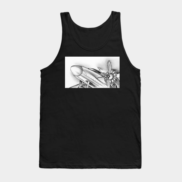 Aeroplane Tank Top by Kat C.